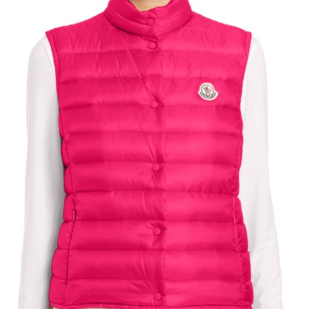 Moncler Womens Liane Puffer Down Gilet Vest Size 0